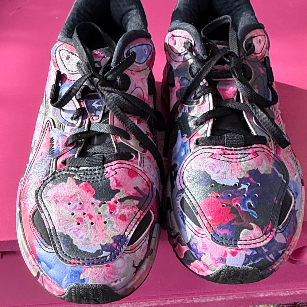 Puma Floral Black Pink Sneakers (Orchid)